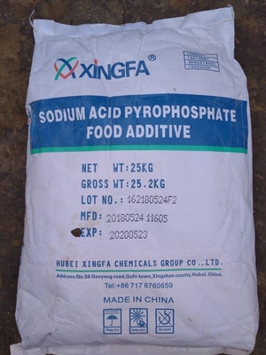 Poudre blanche de pyrophosphate acide de sodium de CAS 7758-16-9 SAPP