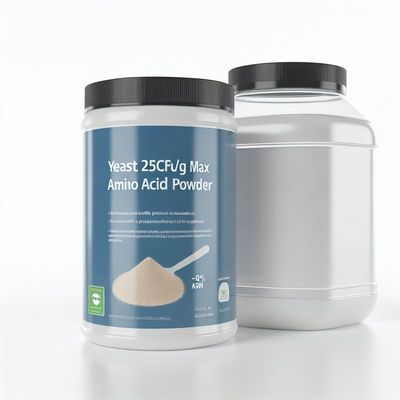 Levure 25 UFC/g Max Poudre d'Acides Aminés pour un Équilibre Optimal du pH 4,0-6,0 et Avantages pour la Santé Cendres 0,2% Min