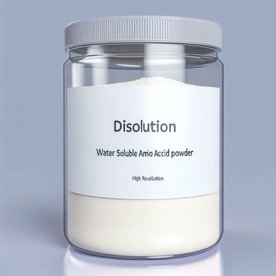 Poudre d'acides aminés hydrosolubles, poudre blanche à jaune clair, sans odeur ou légère odeur