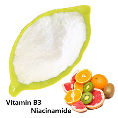 B3 fins blancs solubles dans l'éthanol saupoudrent Niacinamide pour la peau inodore