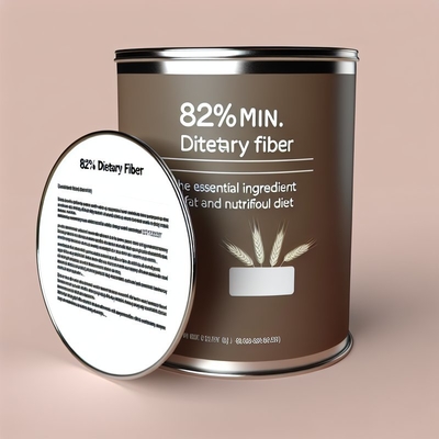 82% Min. Dietary Fiber L'ingrédient essentiel pour une alimentation sans gras et nutritive