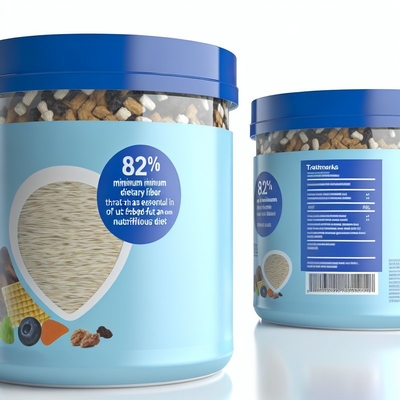 82% Min. Dietary Fiber L'ingrédient essentiel pour une alimentation sans gras et nutritive