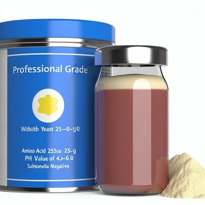 pH 4,0-6,0 poudre d'acides aminés avec levure 25 CFU/g Max Salmonella négatif de qualité professionnelle