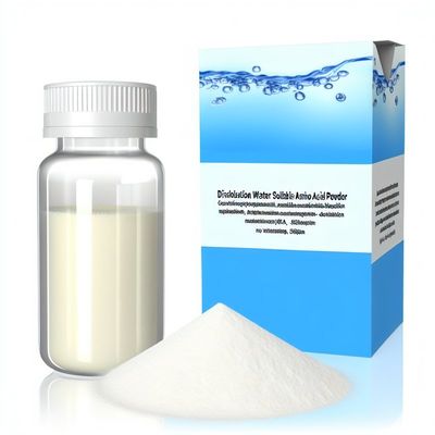 Poudre d'acides aminés hydrosolubles, poudre blanche à jaune clair, sans odeur ou légère odeur